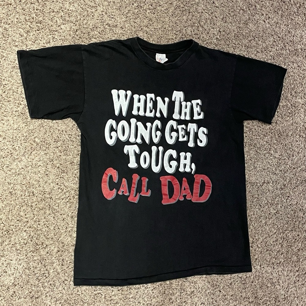 Vintage 90s slogan tee